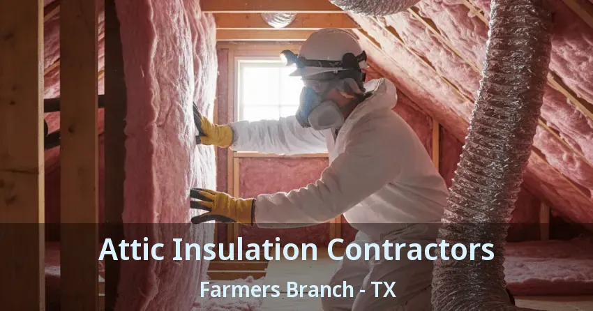Attic Insulation Contractors Farmers Branch - TX