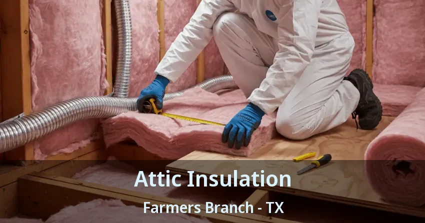 Attic Insulation Farmers Branch - TX