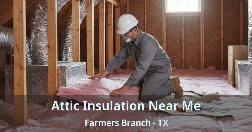 Attic Insulation Near Me Farmers Branch - TX