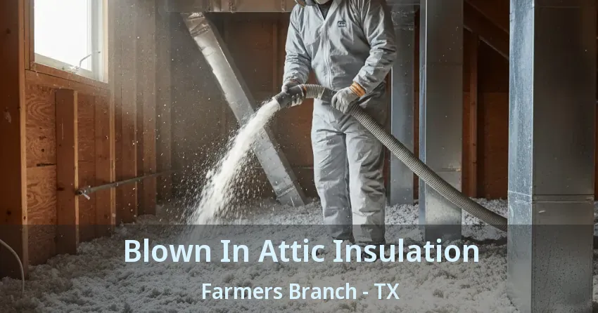 Blown In Attic Insulation Farmers Branch - TX