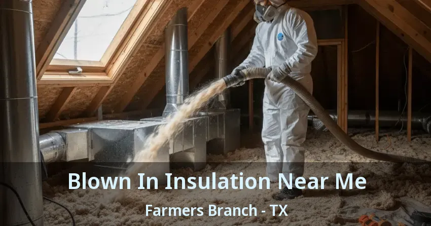Blown In Insulation Near Me Farmers Branch - TX