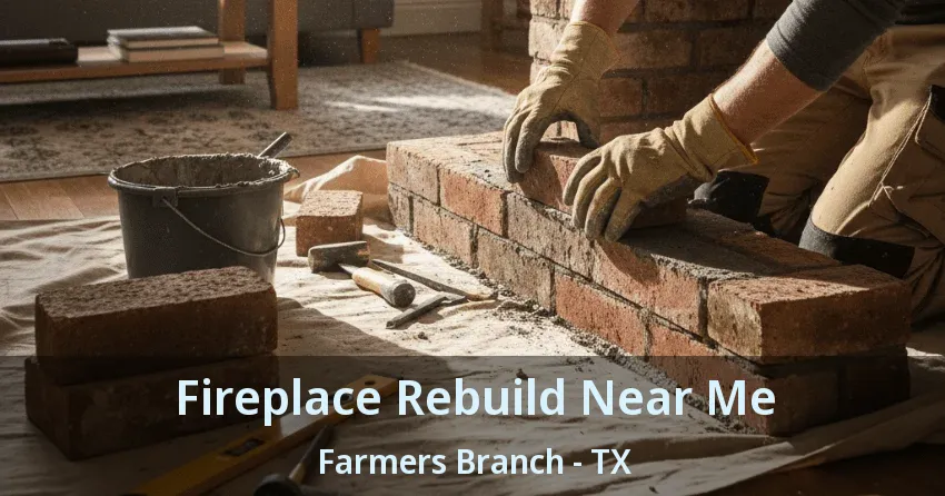 Fireplace Rebuild Near Me Farmers Branch - TX