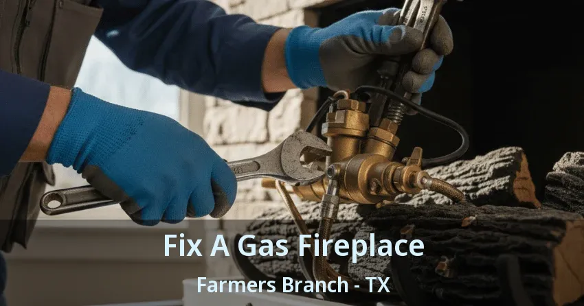 Fix A Gas Fireplace Farmers Branch - TX