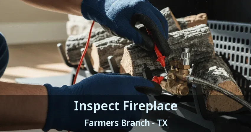 Inspect Fireplace Farmers Branch - TX